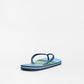 Mancini Men Blue Multi Diagonal Stripe Flip Flop _ 131316