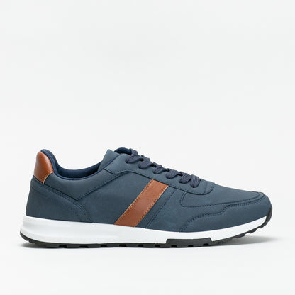 Mancini Men Full Pu Retro Trainer_ 135820