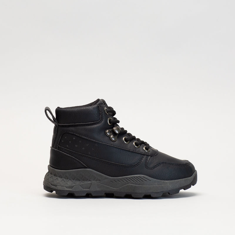 Boys Thick Sole Ankle Boot Sizes : 2 - 5 _ 136536