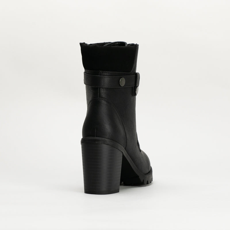 Unreal Women Heeled Hiker Boot _ 135601