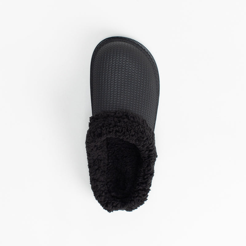 Mancini Men Eva Push In Slipper With Fur _ 136881