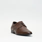 Mancini Men Brown Burnish Derby Classic Lace Up _ 135807