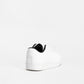 Older Boys White Skater Sneaker