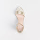 Unreal Women Knotted Block Heel Sandal _ 134253